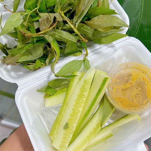 Hộp rau dưa leo